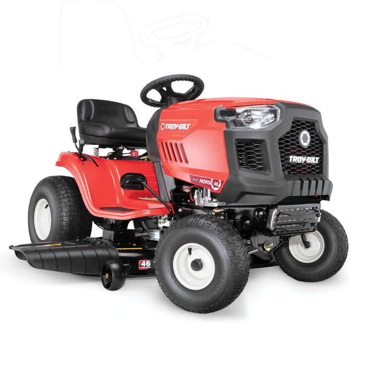 Horse 46&#39;&#39; Troy-Bilt Riding Lawn Mower 