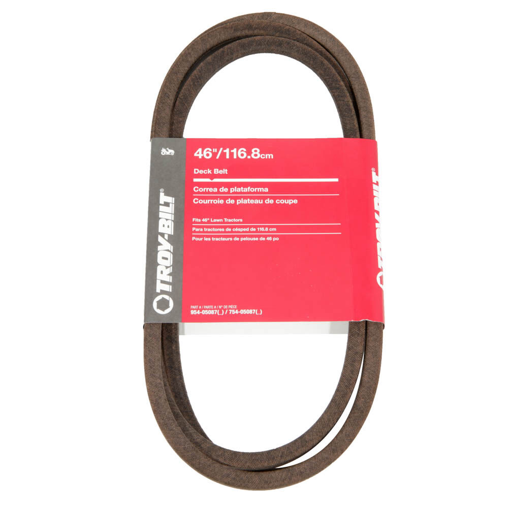 Troy bilt 46 deals inch deck belt replacement