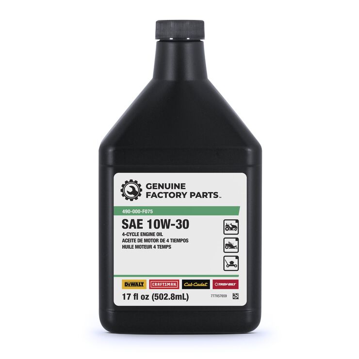 SAE 10W-30 Engine Oil - 17 oz