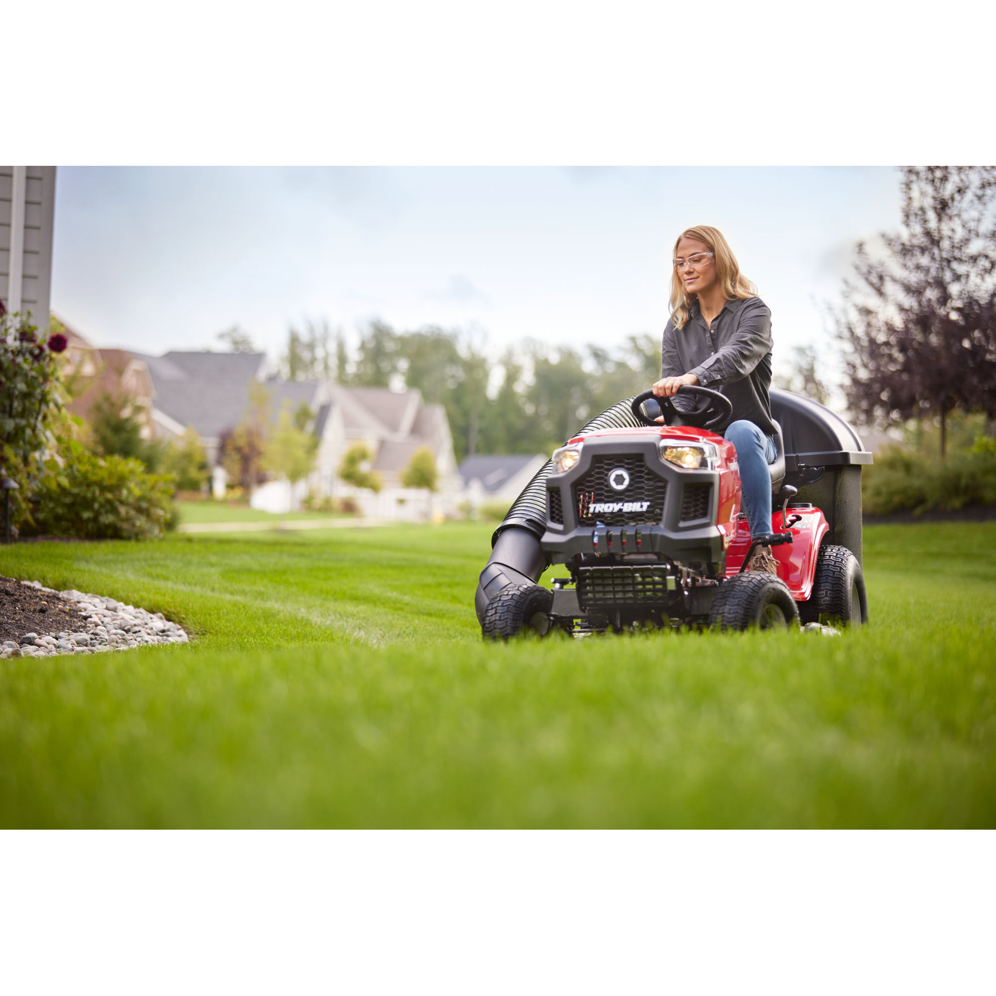 Troy bilt bronco 42 inch riding mower top