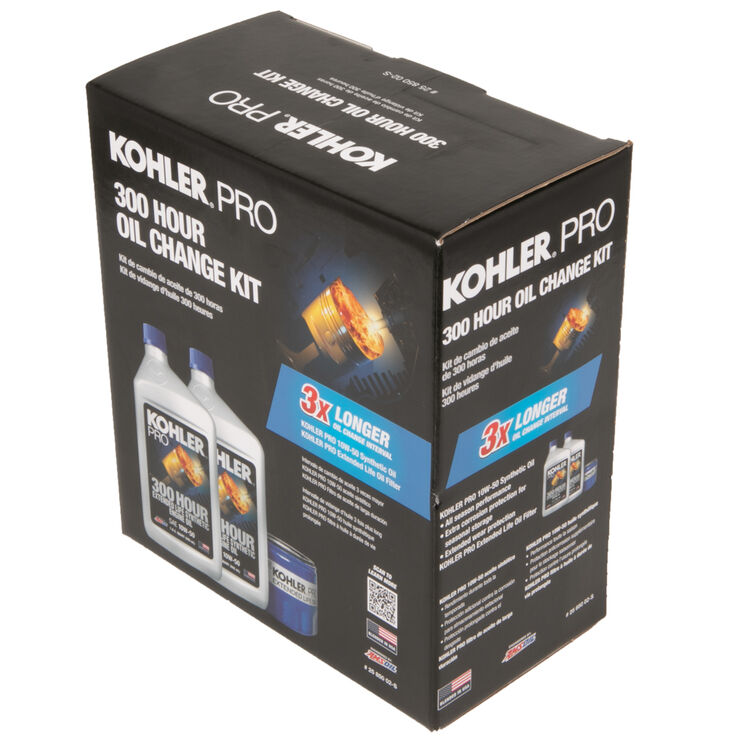 Kohler 300 Hour Extended Life Oil Change Kit &#40;2 Quart+ Filter&#41;