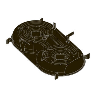 42" Deck Shell