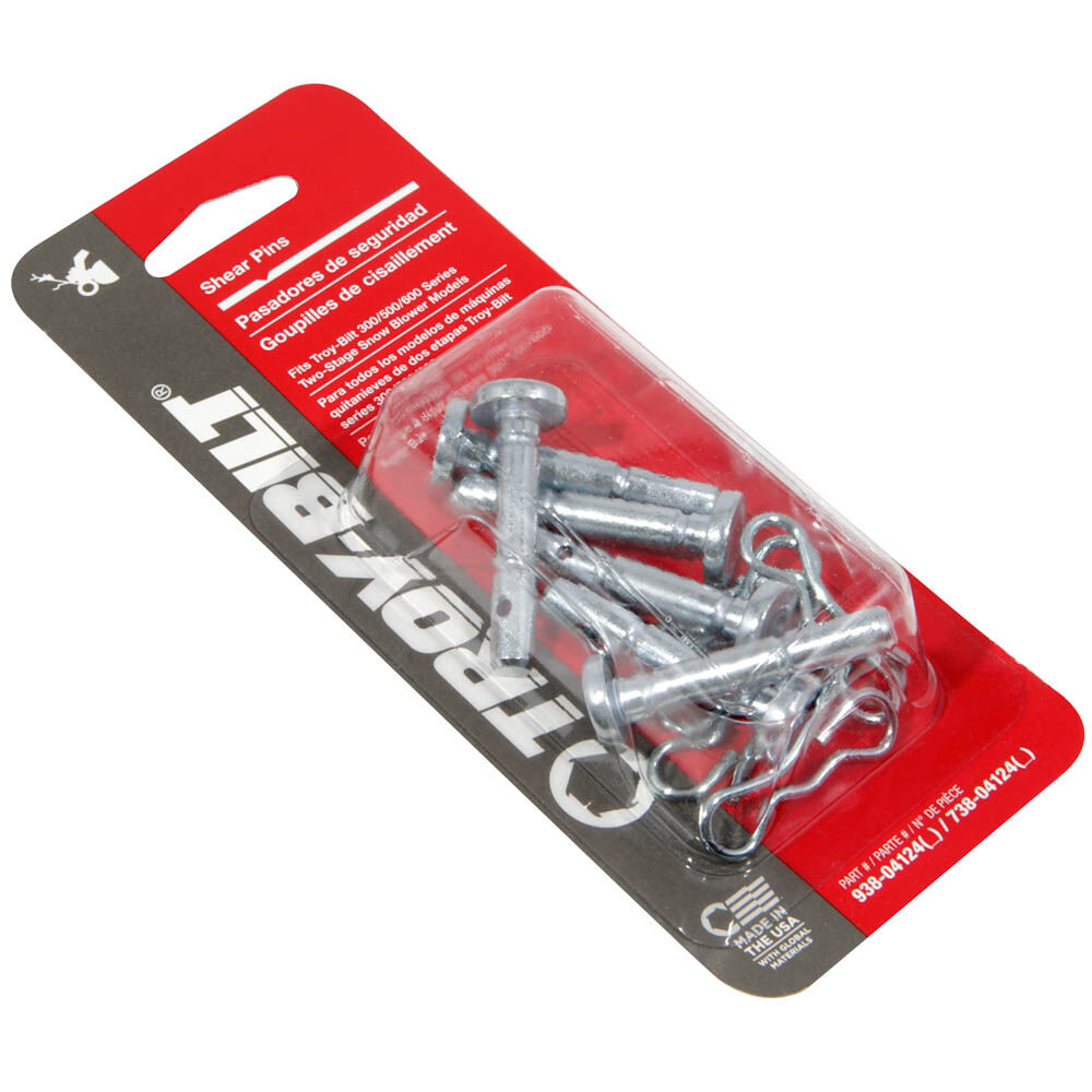 Shear Pins - 490-241-Y055 | Troy-Bilt US