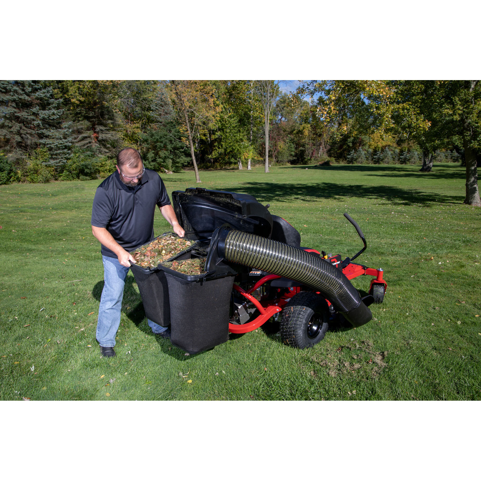 Double Bagger for 42 and 46 inch Decks 19B70054OEM Troy Bilt US