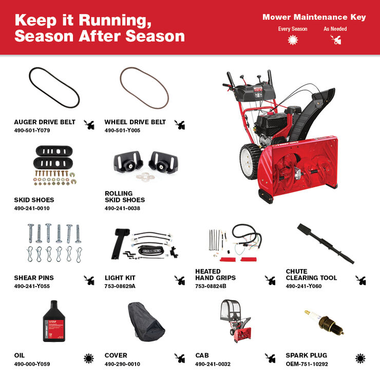 Storm Tracker 2890 Snow Blower 31AH7FP4766 TroyBilt US