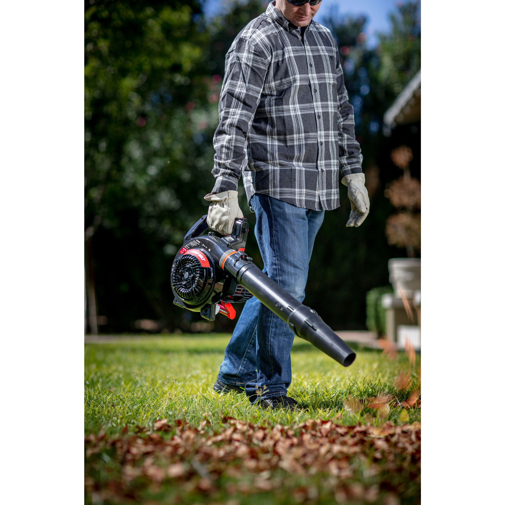Troy bilt outlet electric leaf blower