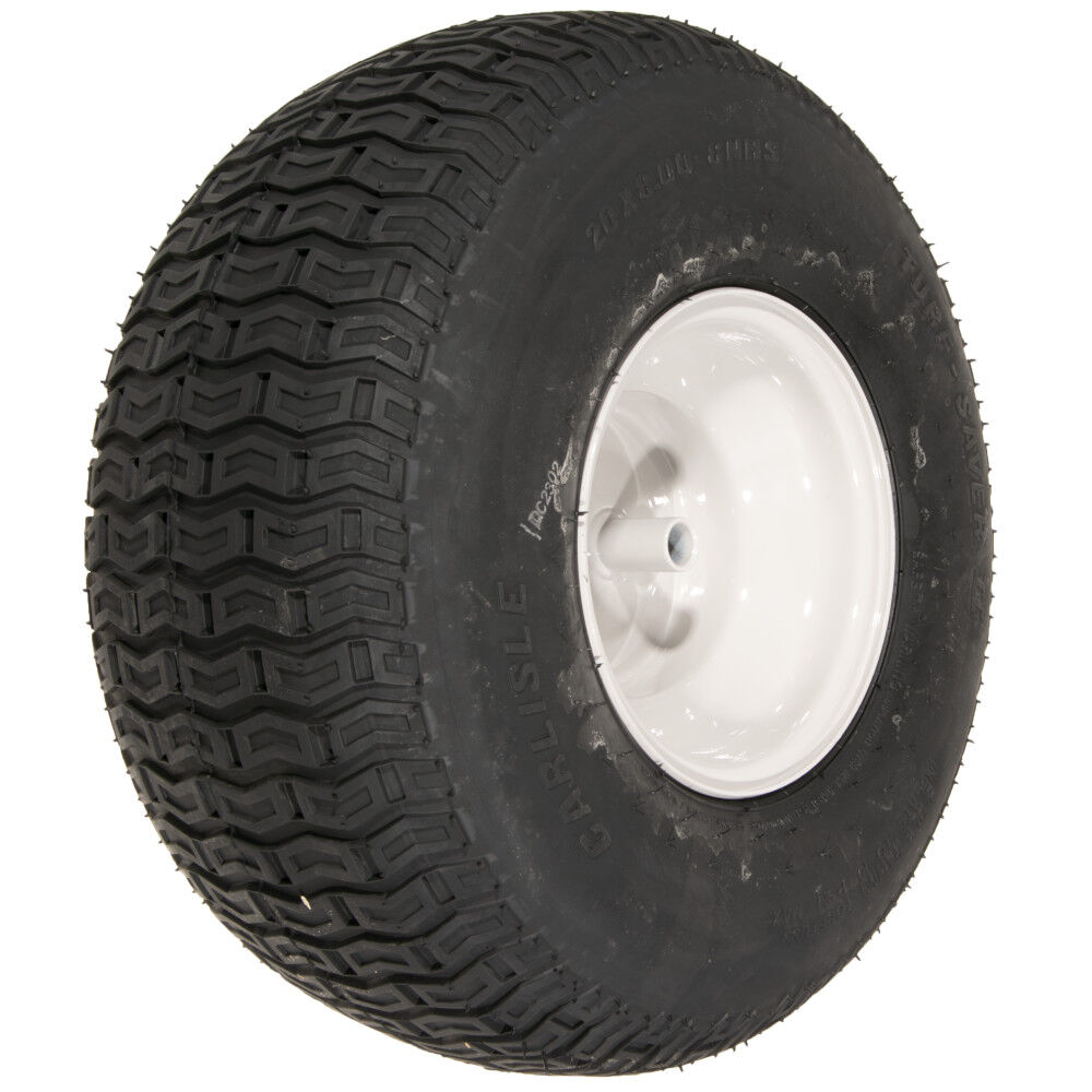 Lawn tractor store rear wheel