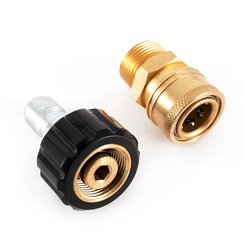 Pressure hose store quick connect
