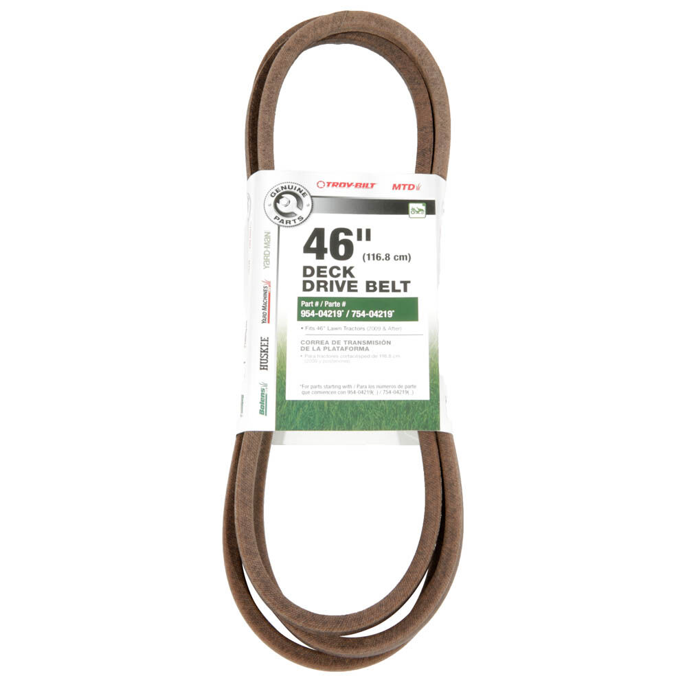 46 in craftsman deck store belt