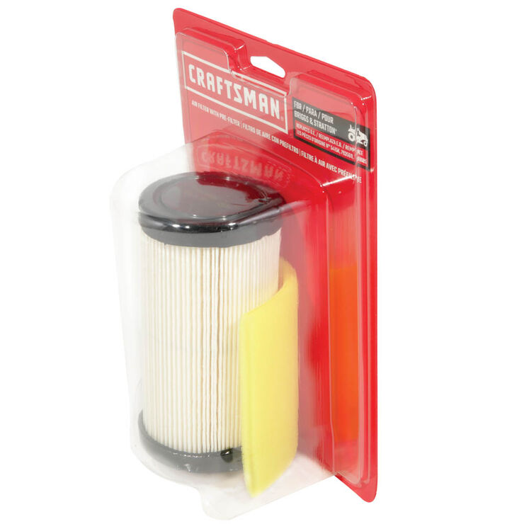 Air Filter with Pre-Filter and Fuel Filter Kit