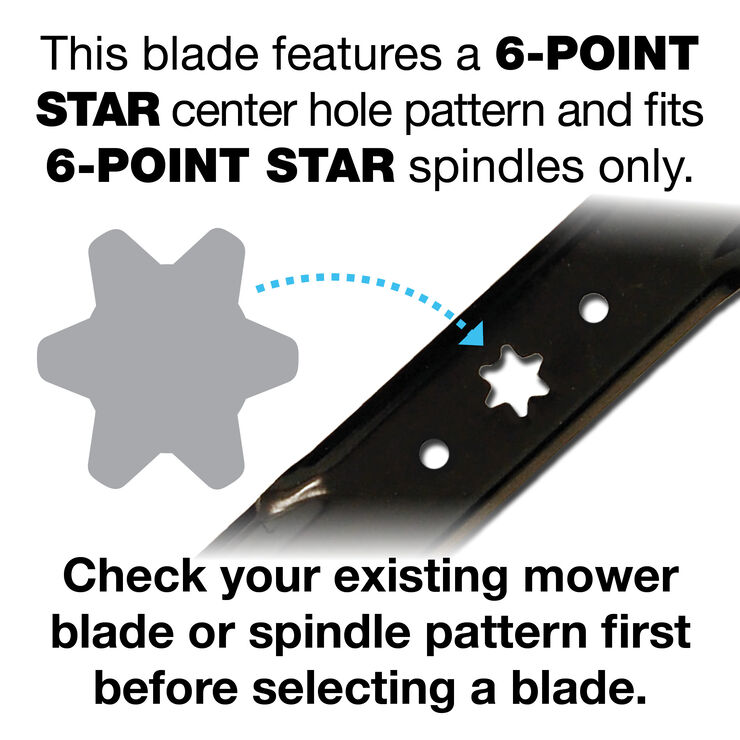 Premium 2-in-1 Blade for 46-inch Cutting Decks