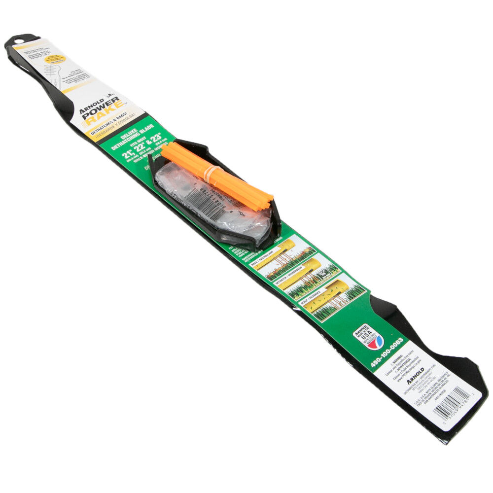 Arnold power discount rake dethatcher blade