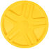 HUBCAP-11" BRUTE YELLOW