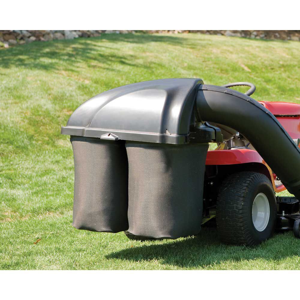 Troy bilt riding mower grass 2025 catcher