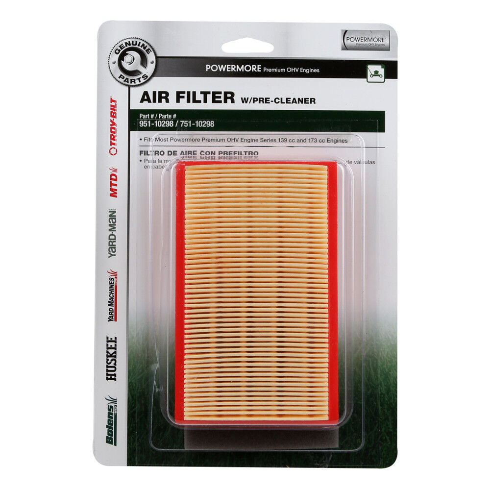 Troy bilt riding best sale lawn mower air filter