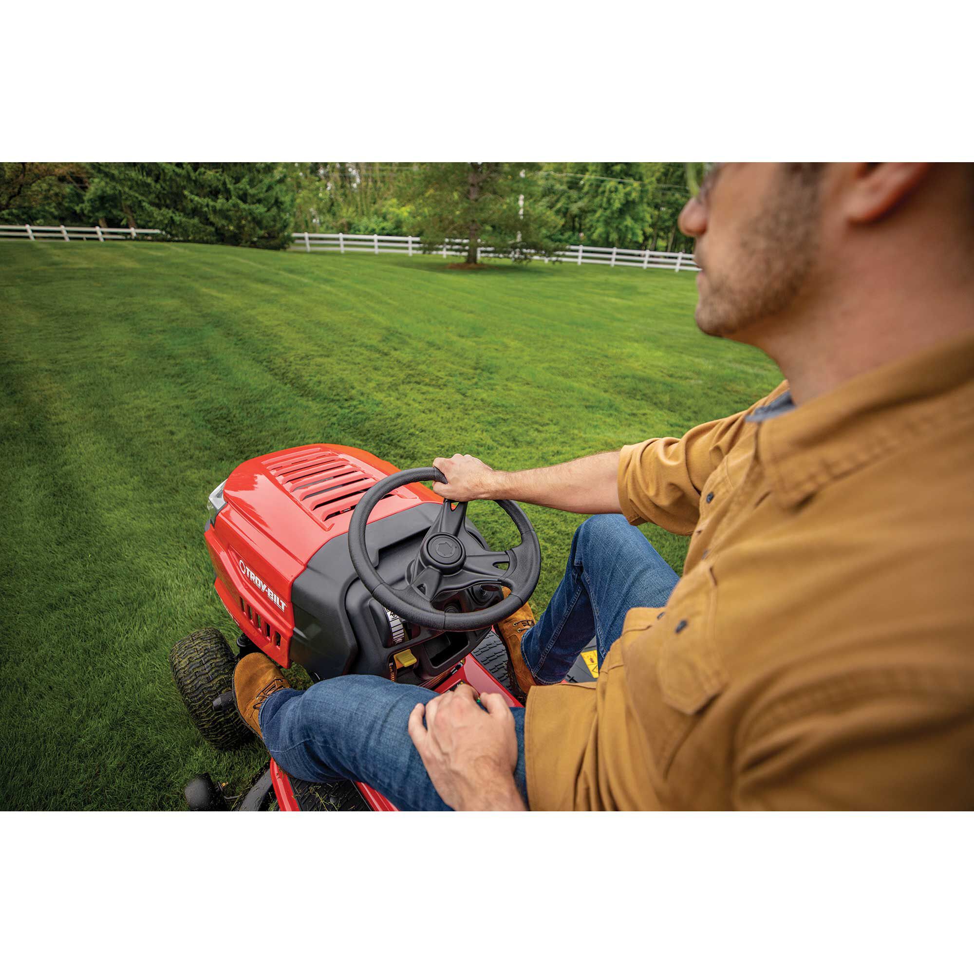 Troy bilt best sale bronco weight