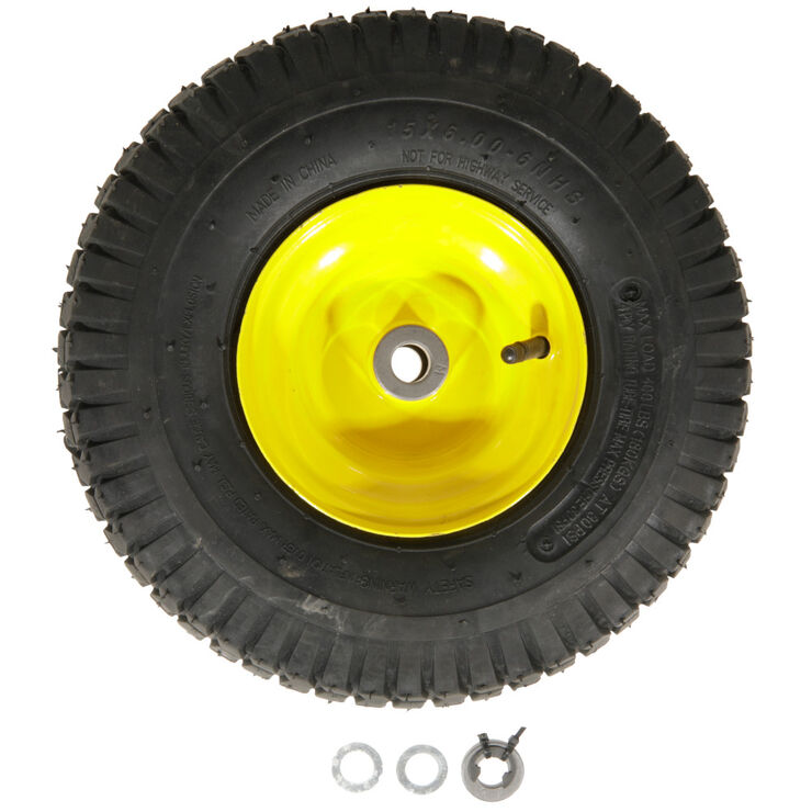 15&quot; x 6.00&quot;-6&quot; Wheel Assembly