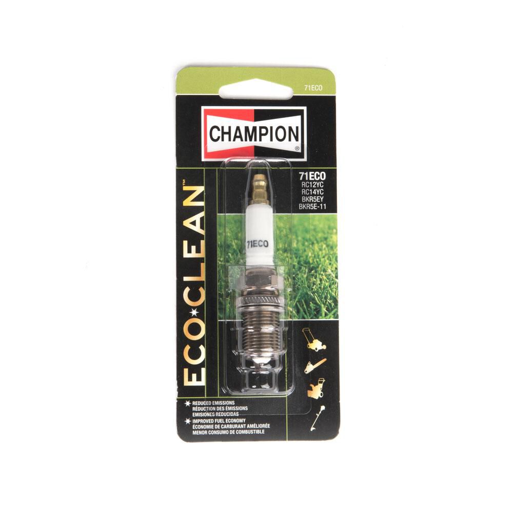 Champion lawn mower spark plug on sale