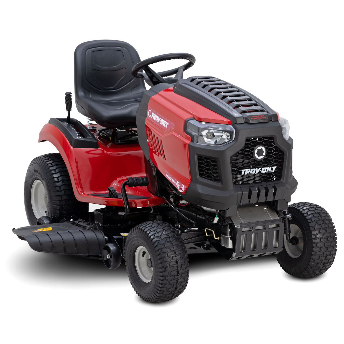 Troy-Bilt Super Bronco 46 in. Fabricated Deck 22 HP V-Twin Kohler 7000 Series Engine Hydrostatic Drive Gas Riding Lawn Tractor