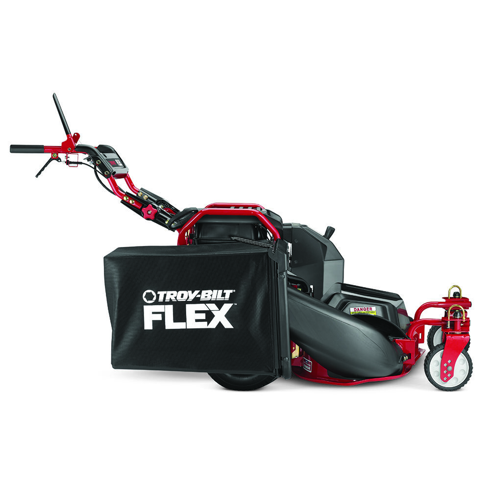 Troy bilt sales riding mower bagger