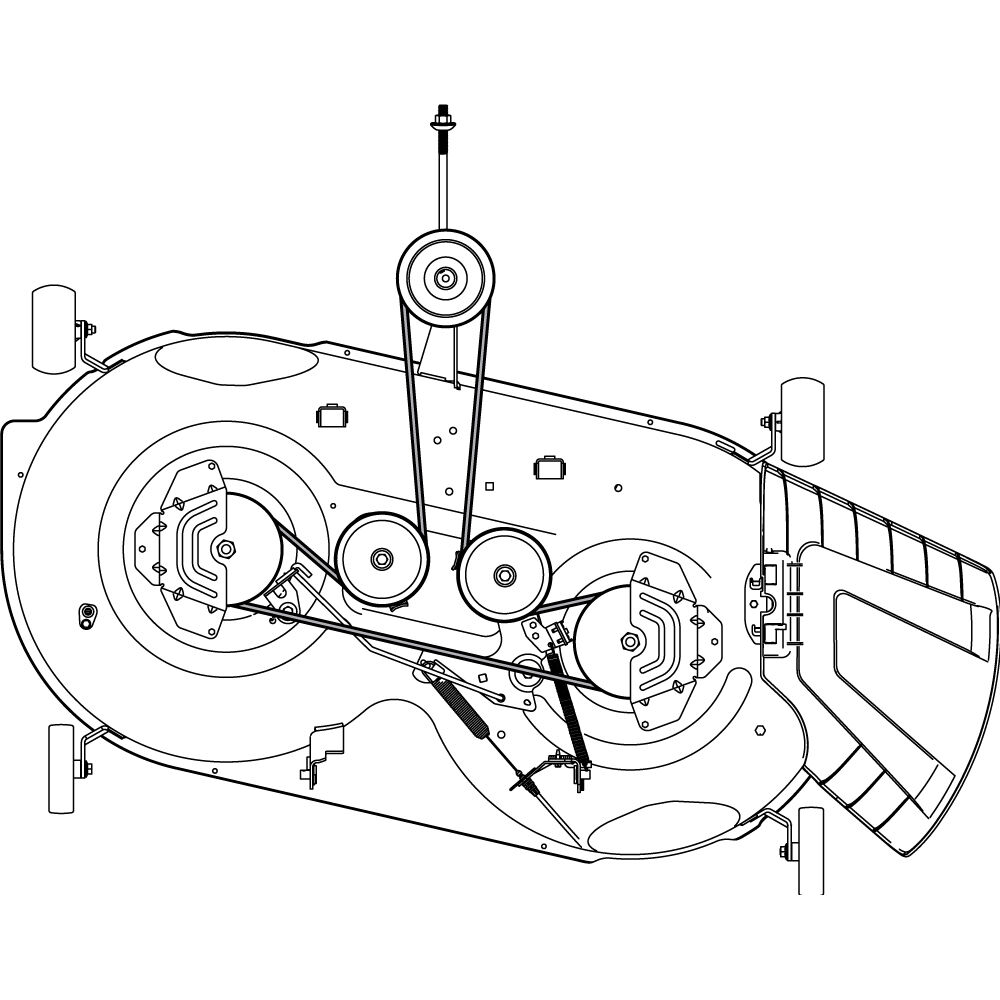 Troy bilt riding lawn mower belt diagram clearance