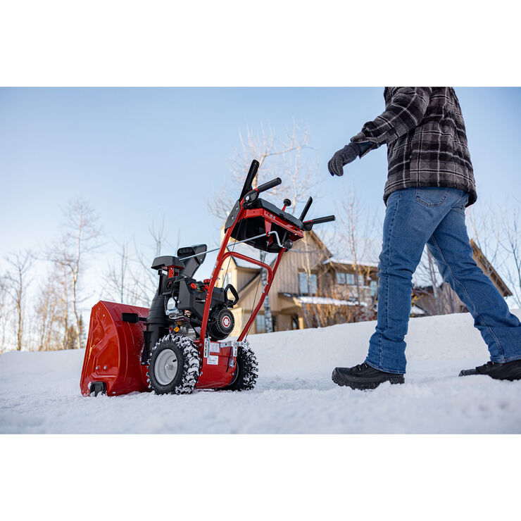 Troy-Bilt Storm 24 in. 208 cc Two- Stage Gas Snow Blower with