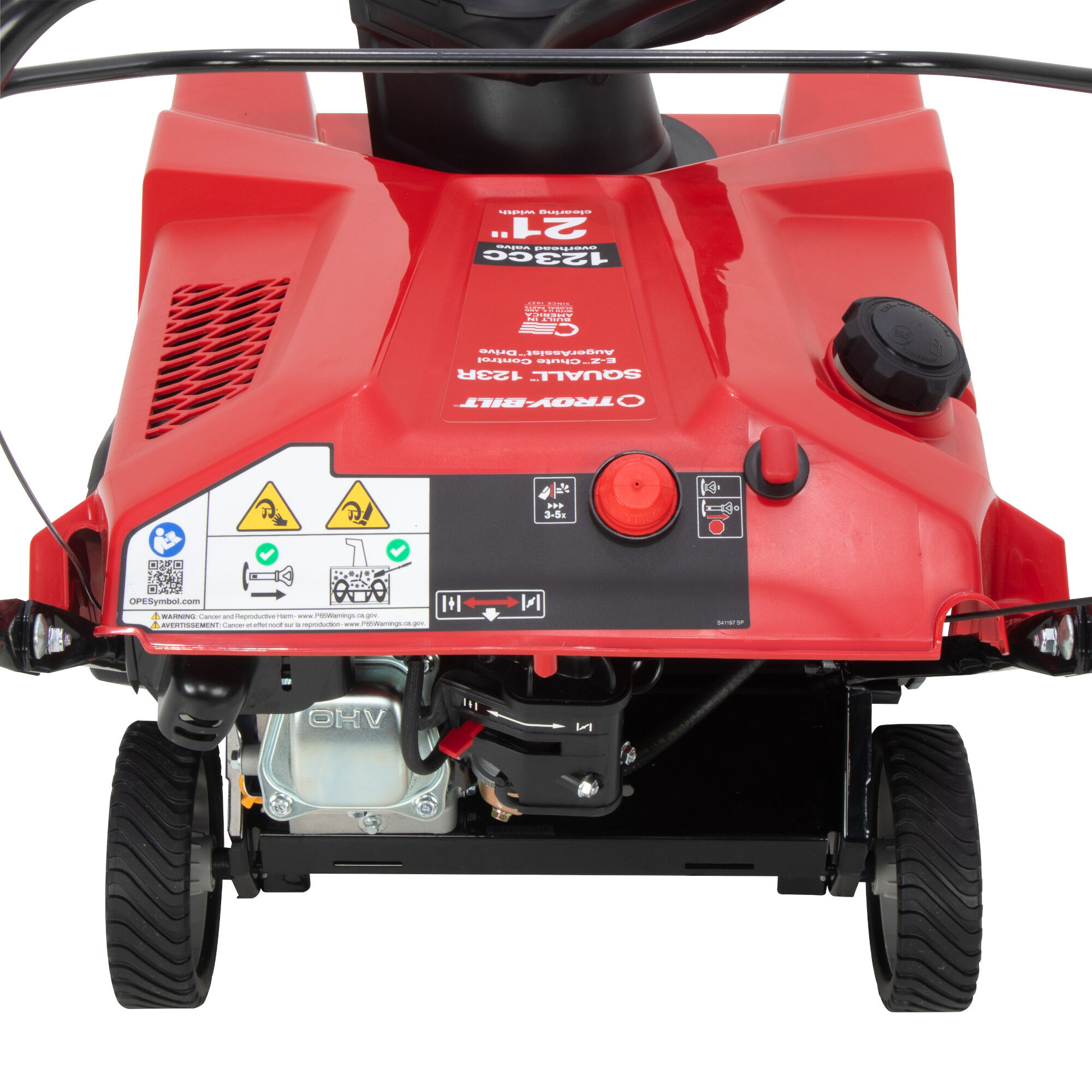 Yard machine hotsell 123cc snowblower carburetor