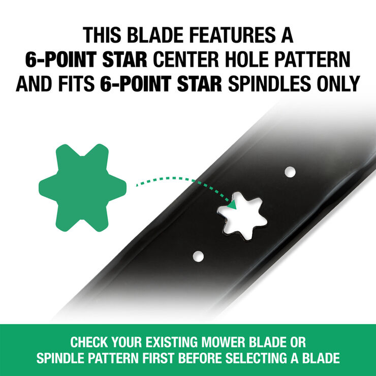 2-in-1 Blade Set for 46-inch Cutting Decks