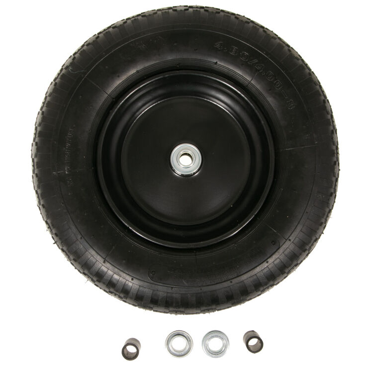 15.5 in Air-Filled Wheelbarrow and Cart Wheel