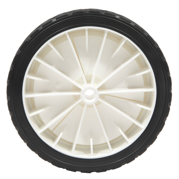 35 lbs. Load Rating. 1-3/8&quot; Hub Length. 1/2&quot; Nylon Bearing. Offset Hub. Diamond Tread.