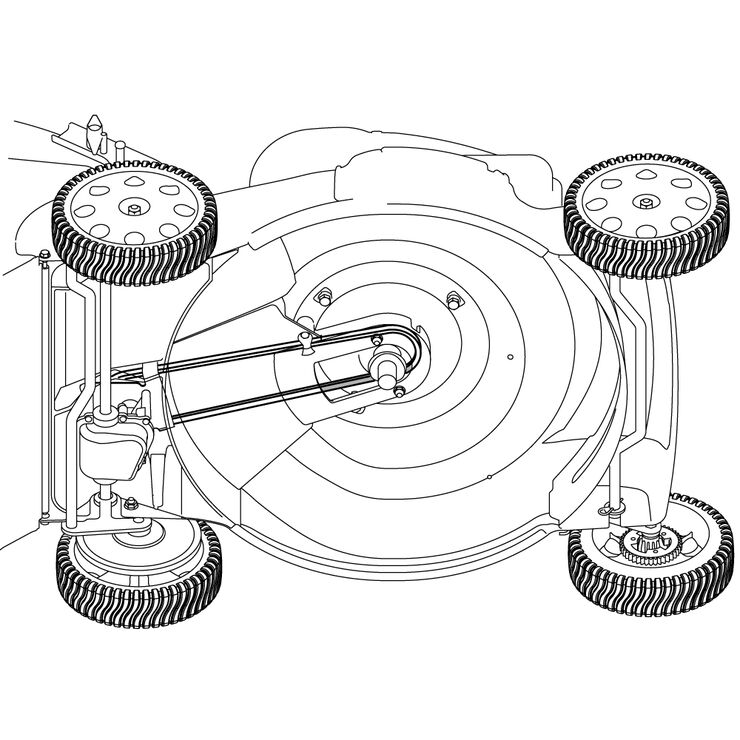 Walk-Behind Mower Drive Belt