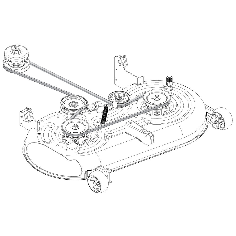 42 inch mower online deck belt