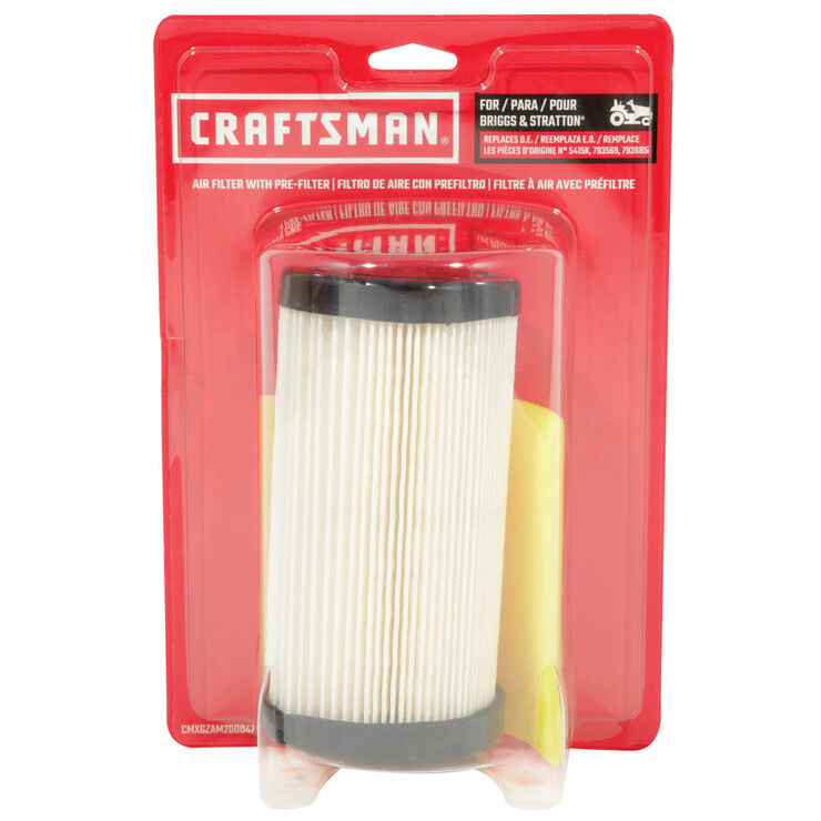 Air Filter with Pre-Filter and Fuel Filter Kit