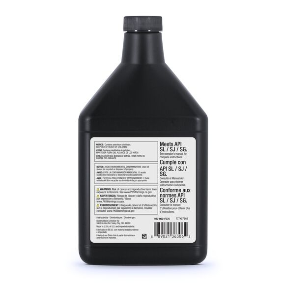 SAE 10W-30 Engine Oil - 17 oz