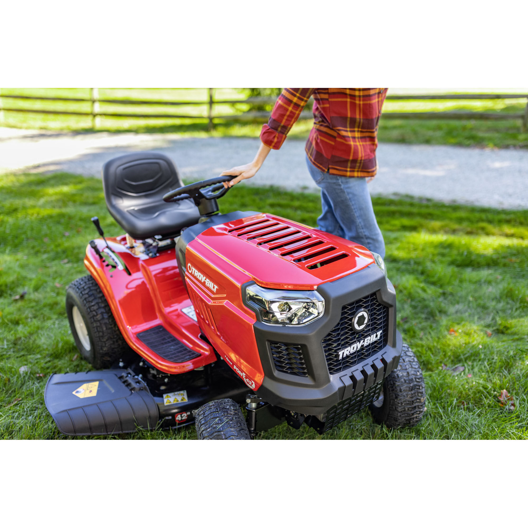 Troy Bilt Pony 42B Riding Lawn Mower Troy Bilt US