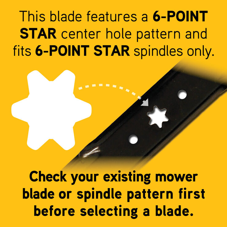 3-in-1 Blade Set for 42-inch Cutting Decks