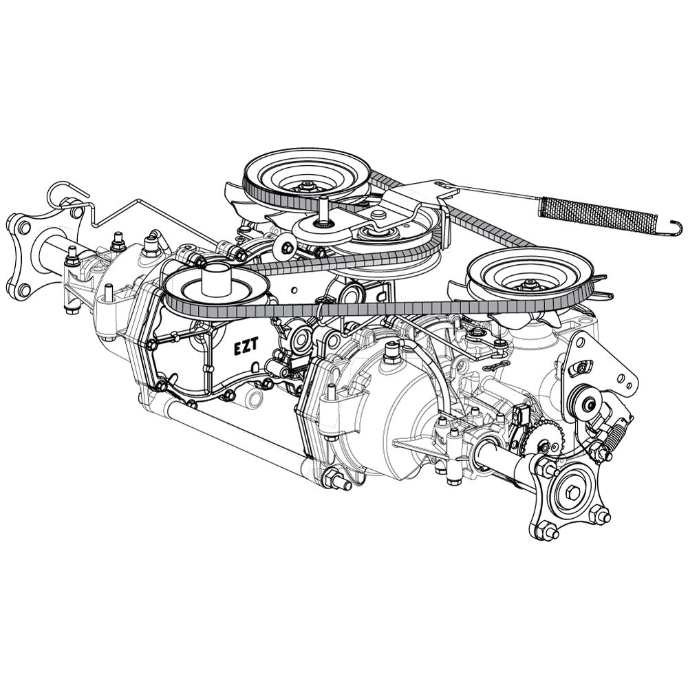 Troy bilt rzt 50 drive 2025 belt