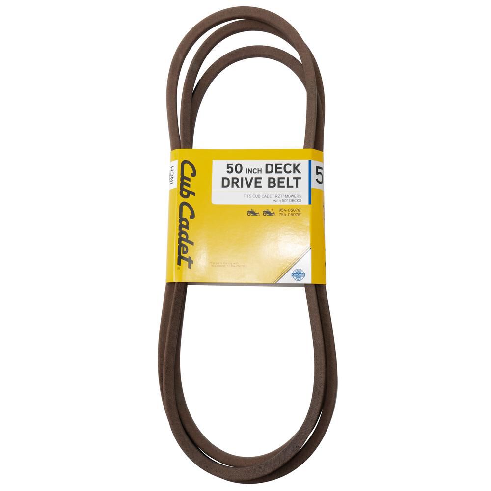 Rzt 50 deck belt top