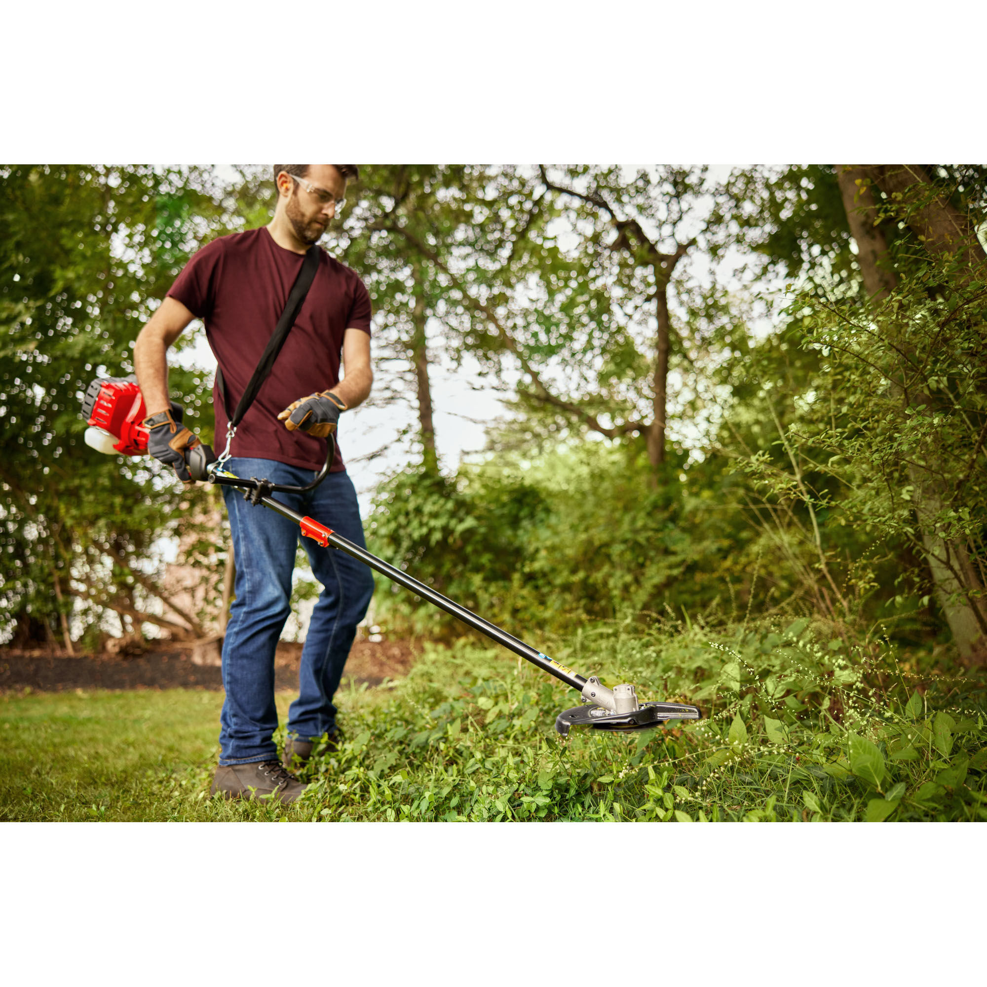 Troy-Bilt TB42 BC 27cc 2-Cycle Gas Brushcutter with JumpStart Technology
