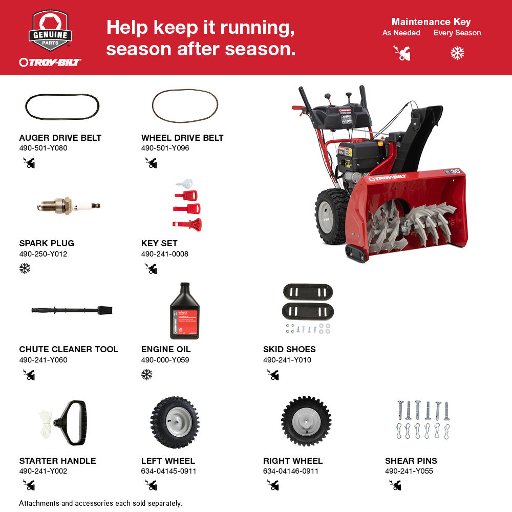Storm 3090 Snow Blower 31AH5DP5B66 Troy Bilt US