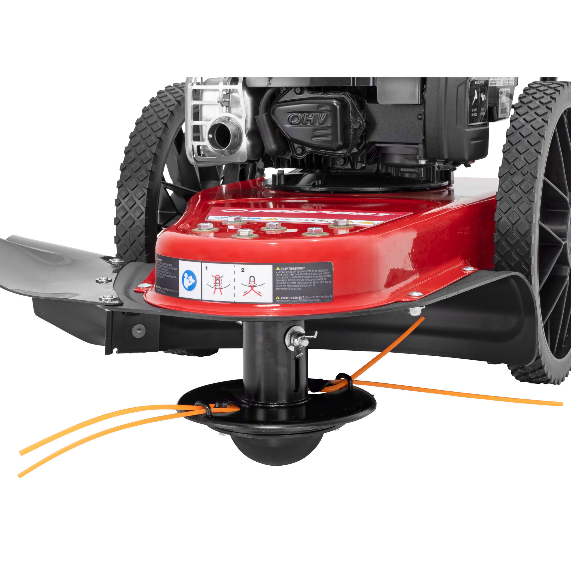 Troy bilt wheeled string hot sale trimmer