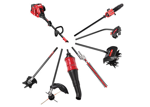 Troy-Bilt's Trimmer Plus 7 different attachment options